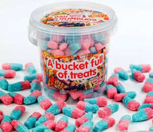 Fizzy Bubblegum Sweet Bucket