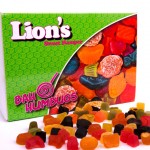 ICONIC LION'S SWEETS - MIDGET GEMS, SPORTS MIXTURES & WINE GUMS