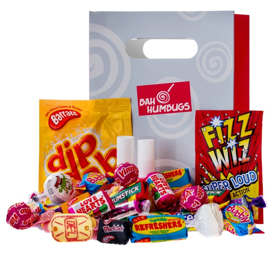 Ultimate Retro Sweet Party Bag Bah Humbugs