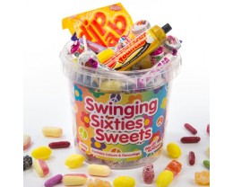 1960s Sweets Hamper - Swinging Sixties Sweets Bucket