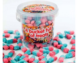 Fizzy Bubblegum Bottles Sweet Bucket