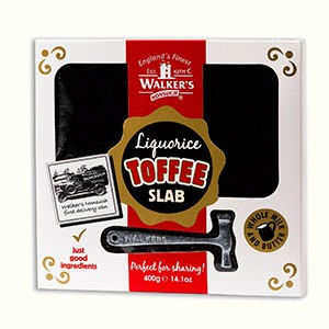 Liquorice Toffee Slab