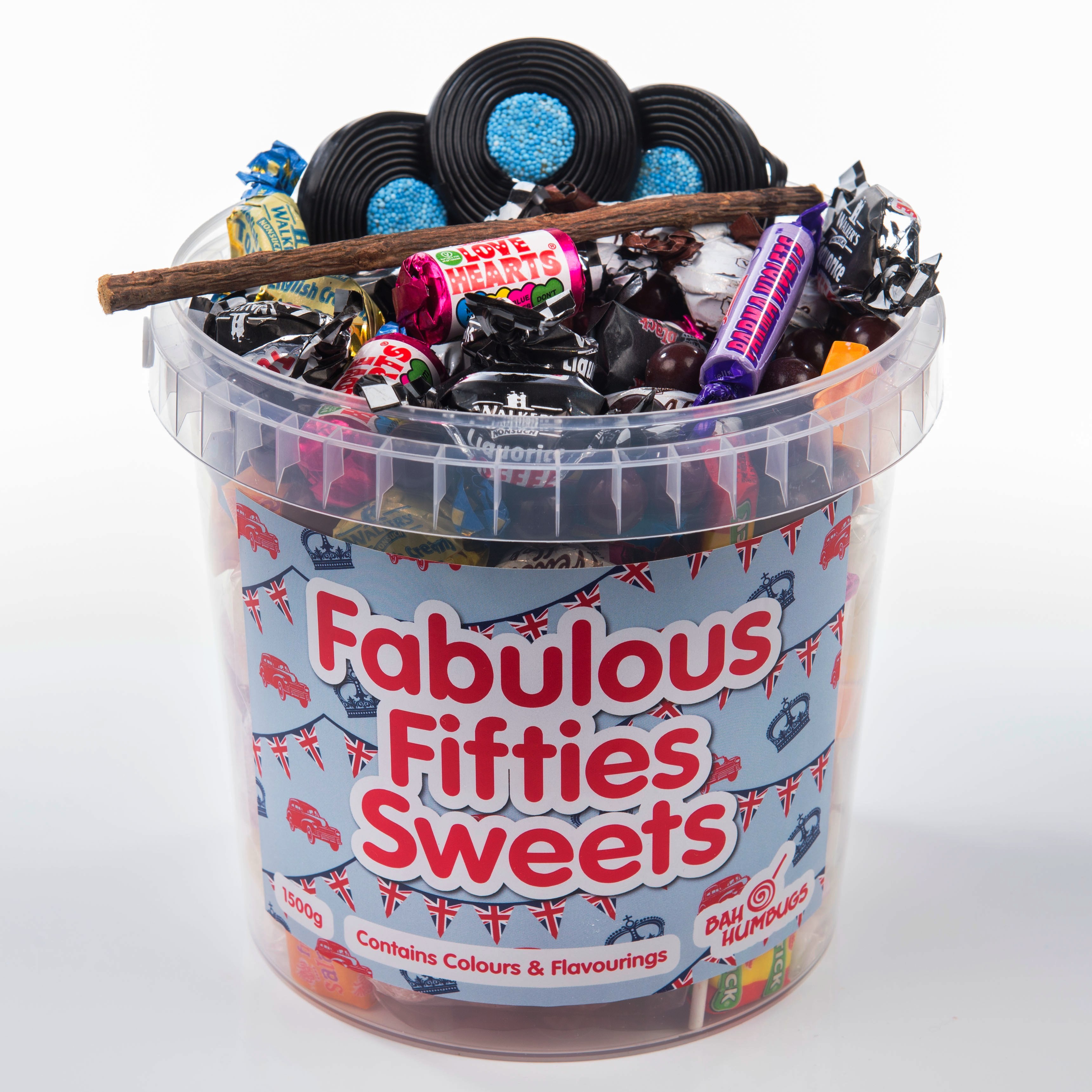 Fabulous 50s Sweets Bucket Bah Humbugs