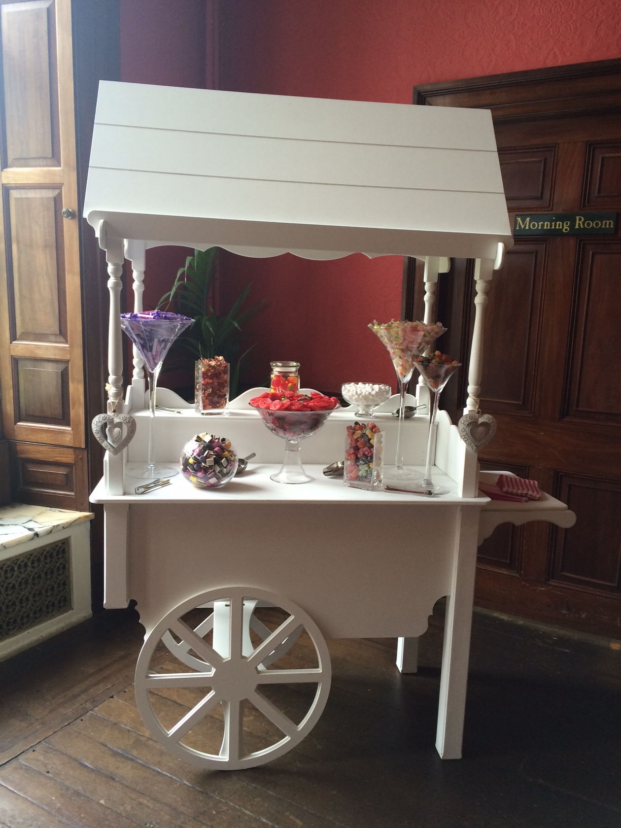 Swinton Park Wedding Sweet Cart