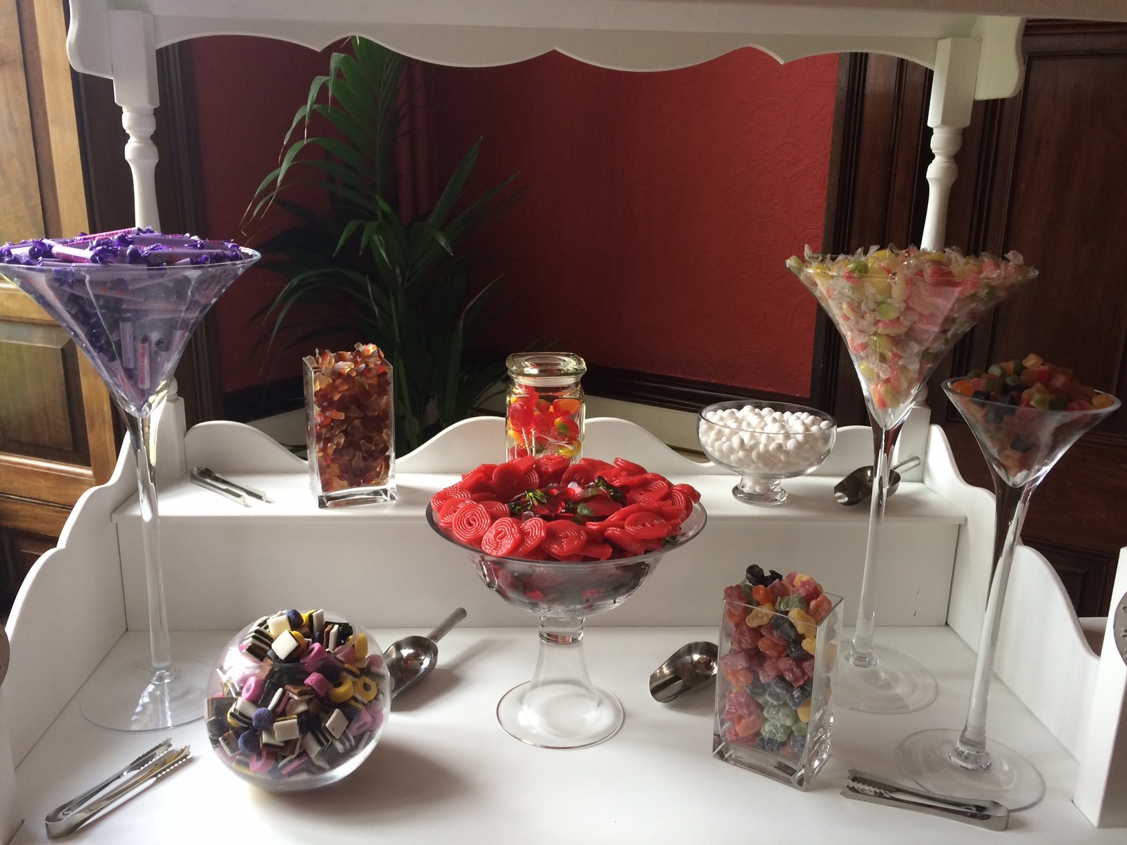 Swinton Park Wedding Sweet Cart